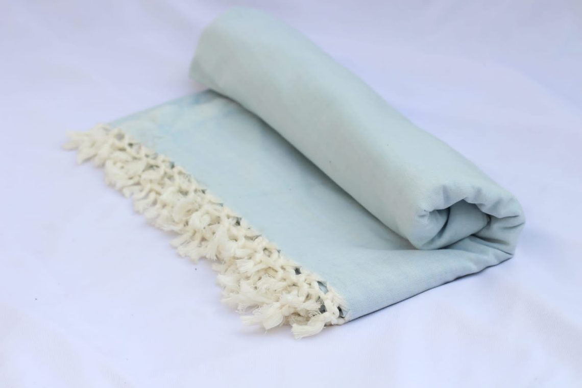 Bhagalpuri soft & silky Sky Blue (Chadar)
